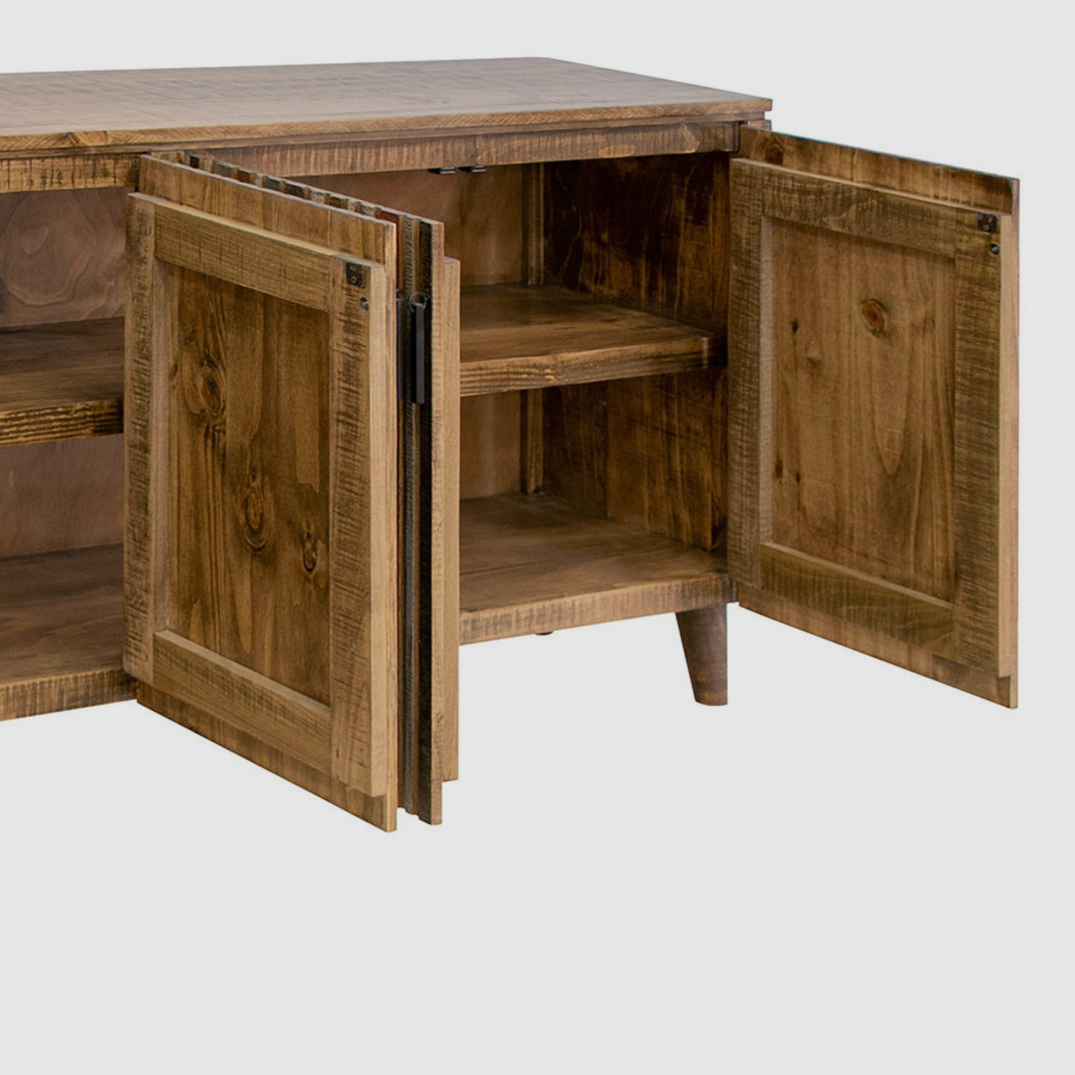 SOLANO Sideboard – Striped Rhythm in Reclaimed Wood
