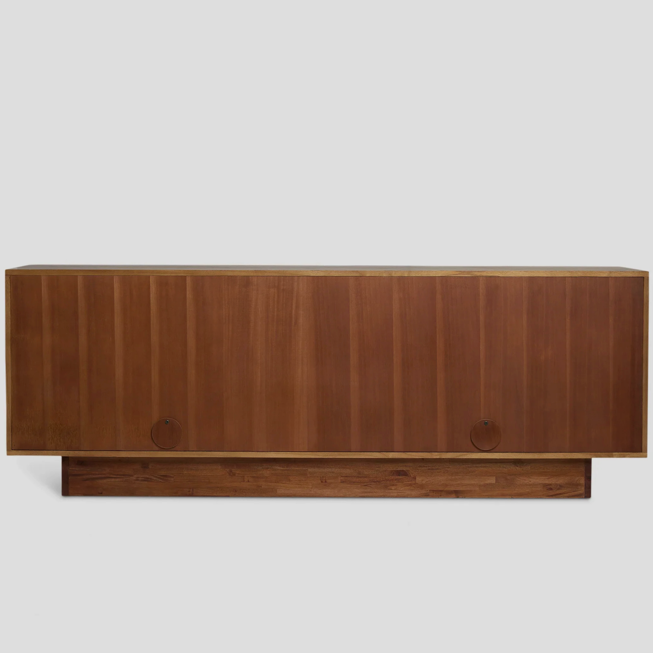 Bront Grid Sideboard – Structured Beauty in Oak