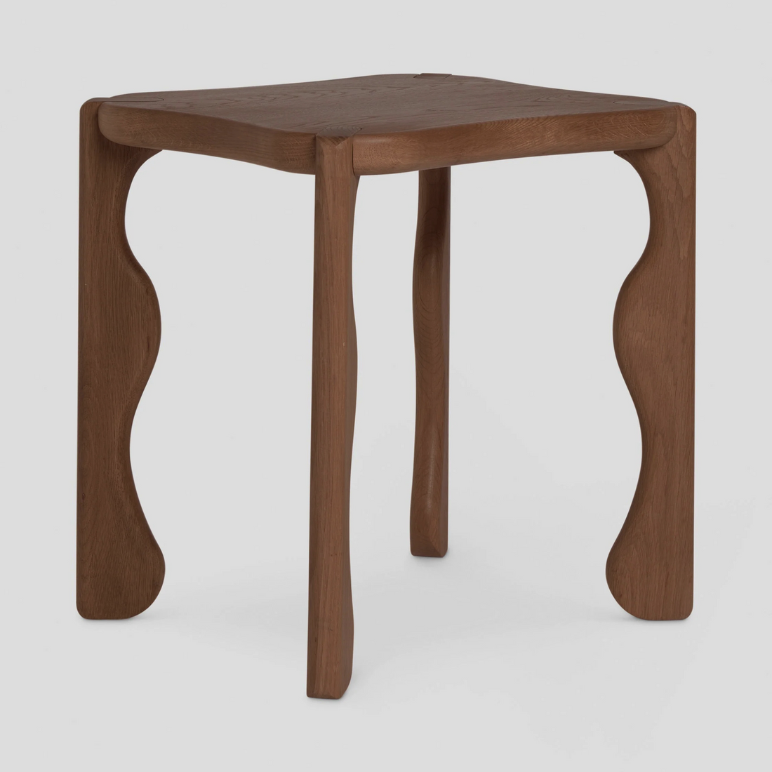 MORAH Side Table – Whimsy in Solid Walnut Form