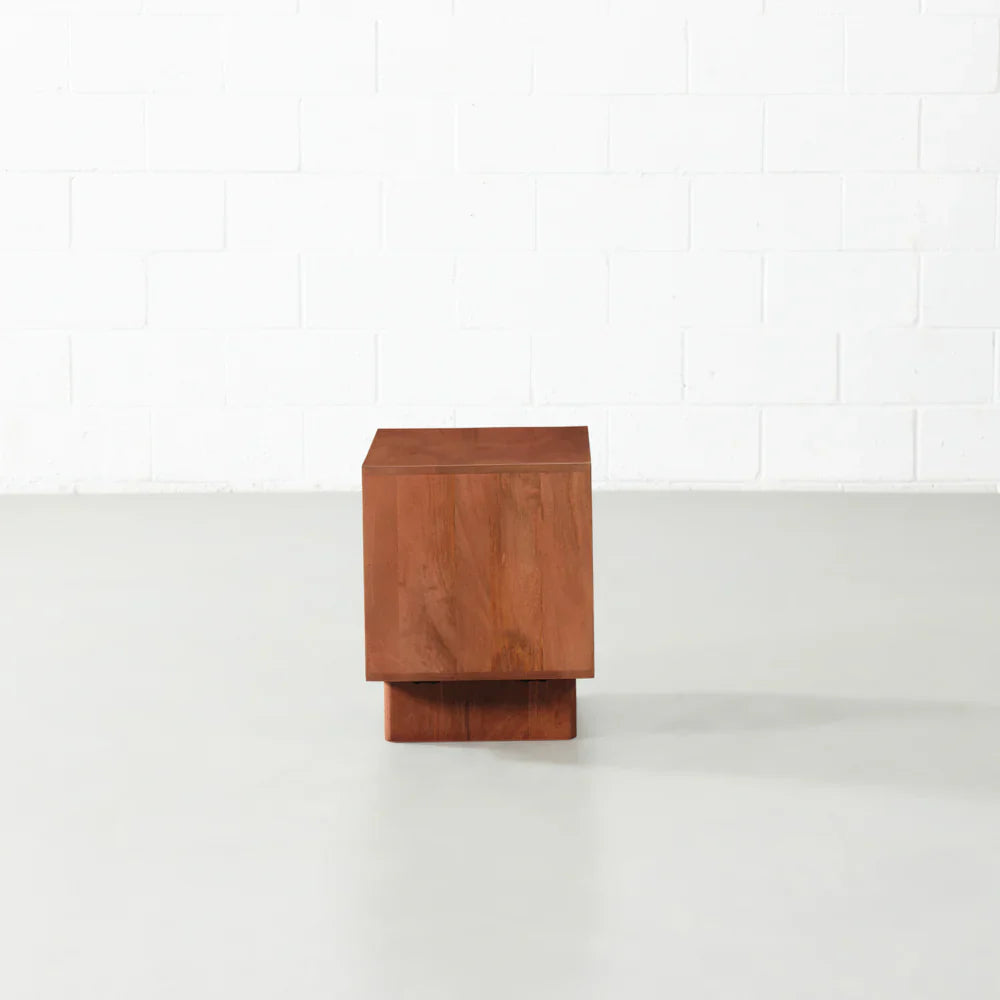ELLIPSE – Mango Wood Nightstand