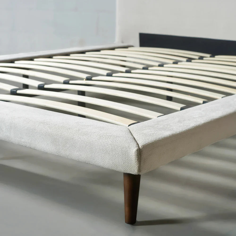 MOLLY – Cream Fabric Bed