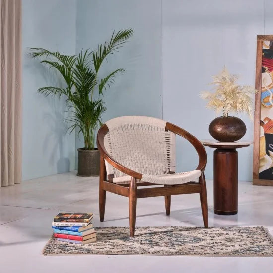 Orbit Woven Accent Chair