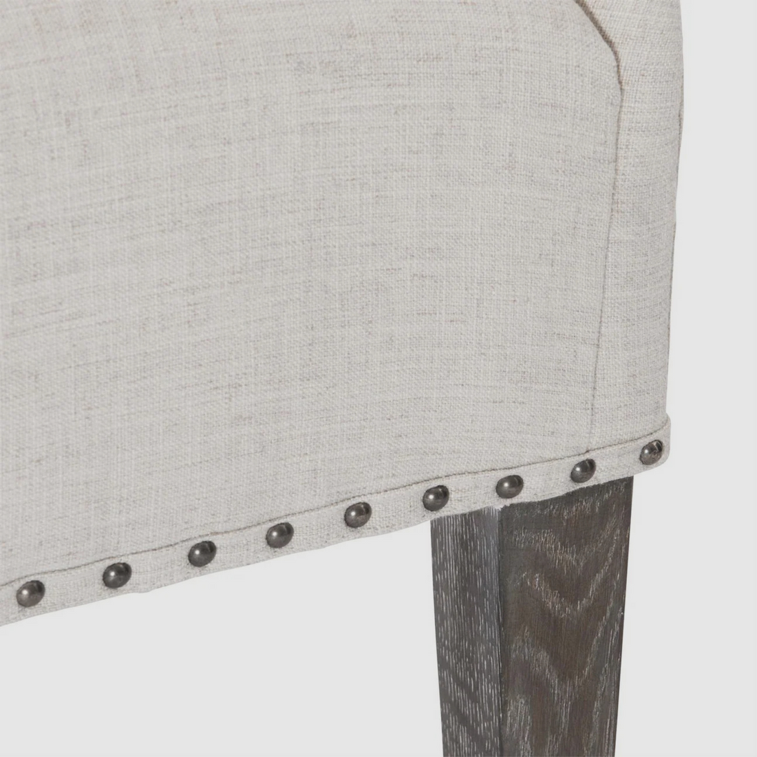 ASTOR Linen Dining Chair – Refined Comfort in Soft Ivory