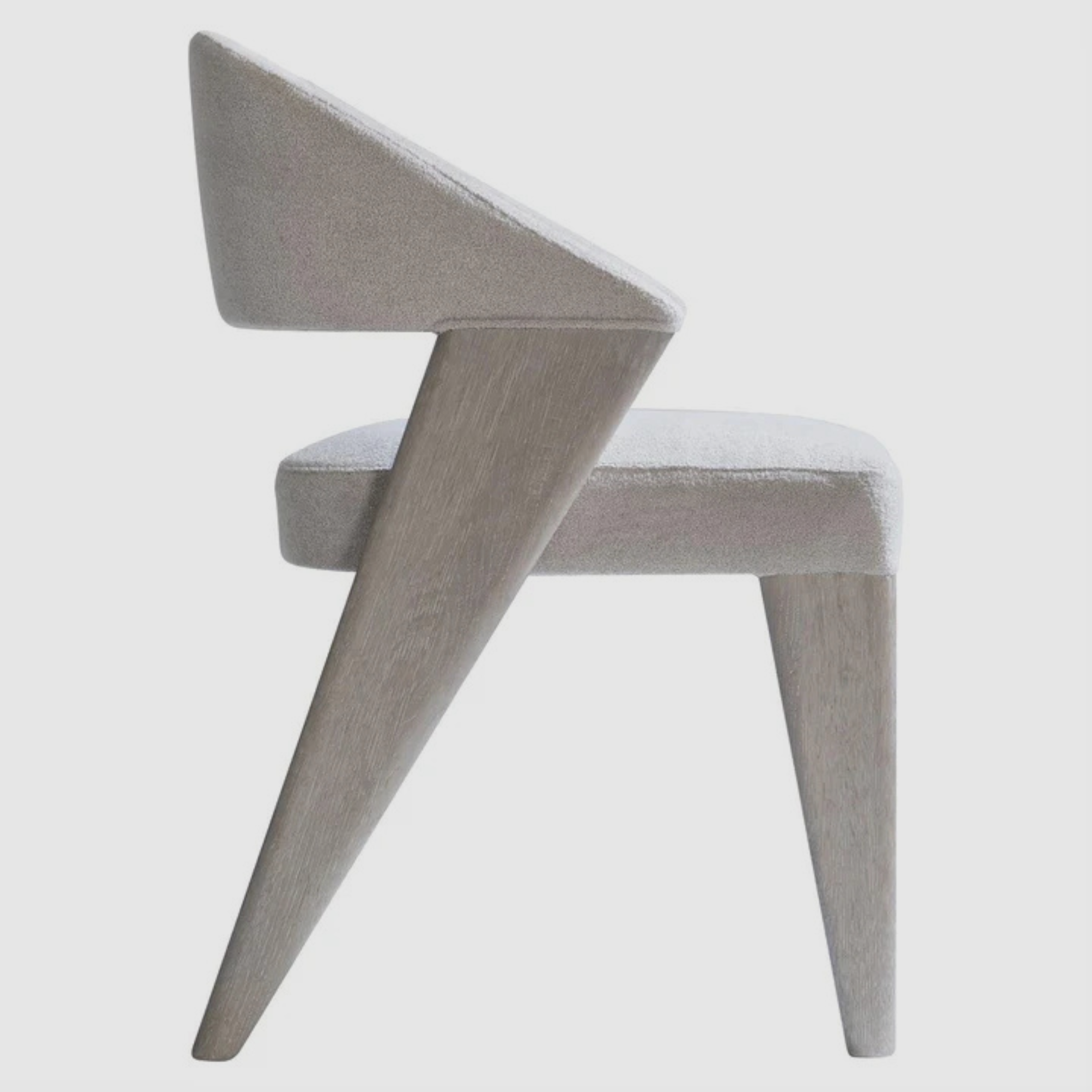 ORIN Sculpted Chair – Nordic Form in Cloud Grey