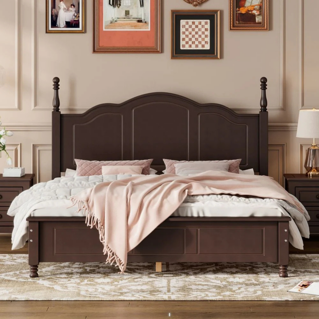 Meher Arch Bed – The Grace of Serenity