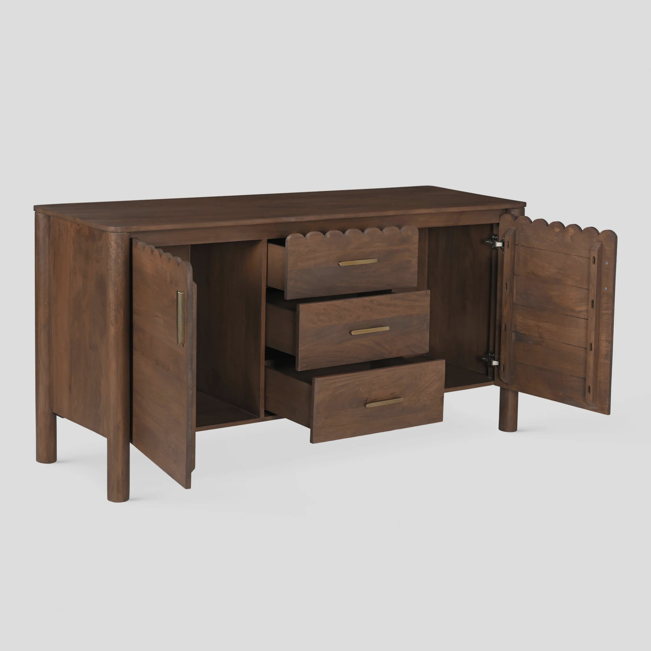 ARLETTE Sideboard – Whimsy in Walnut