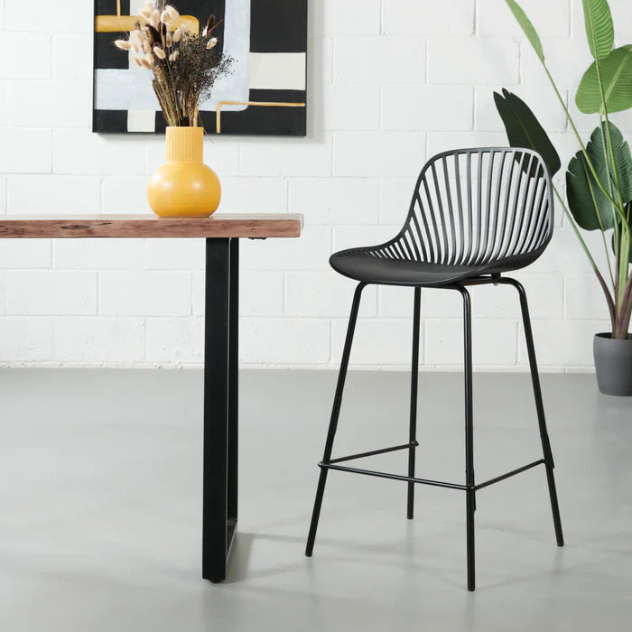 DANIELLA – Black Counter Stool