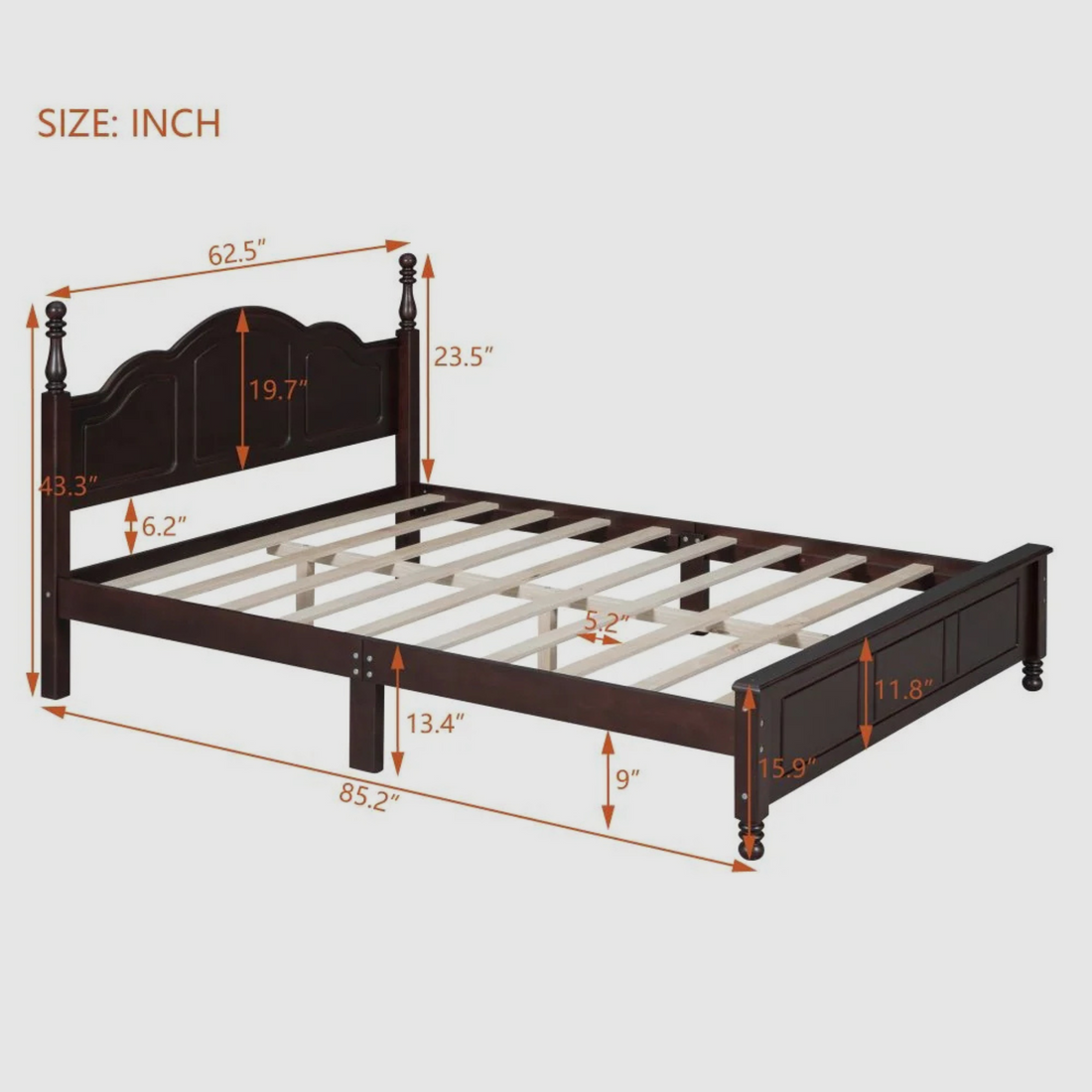 Meher Arch Bed – The Grace of Serenity