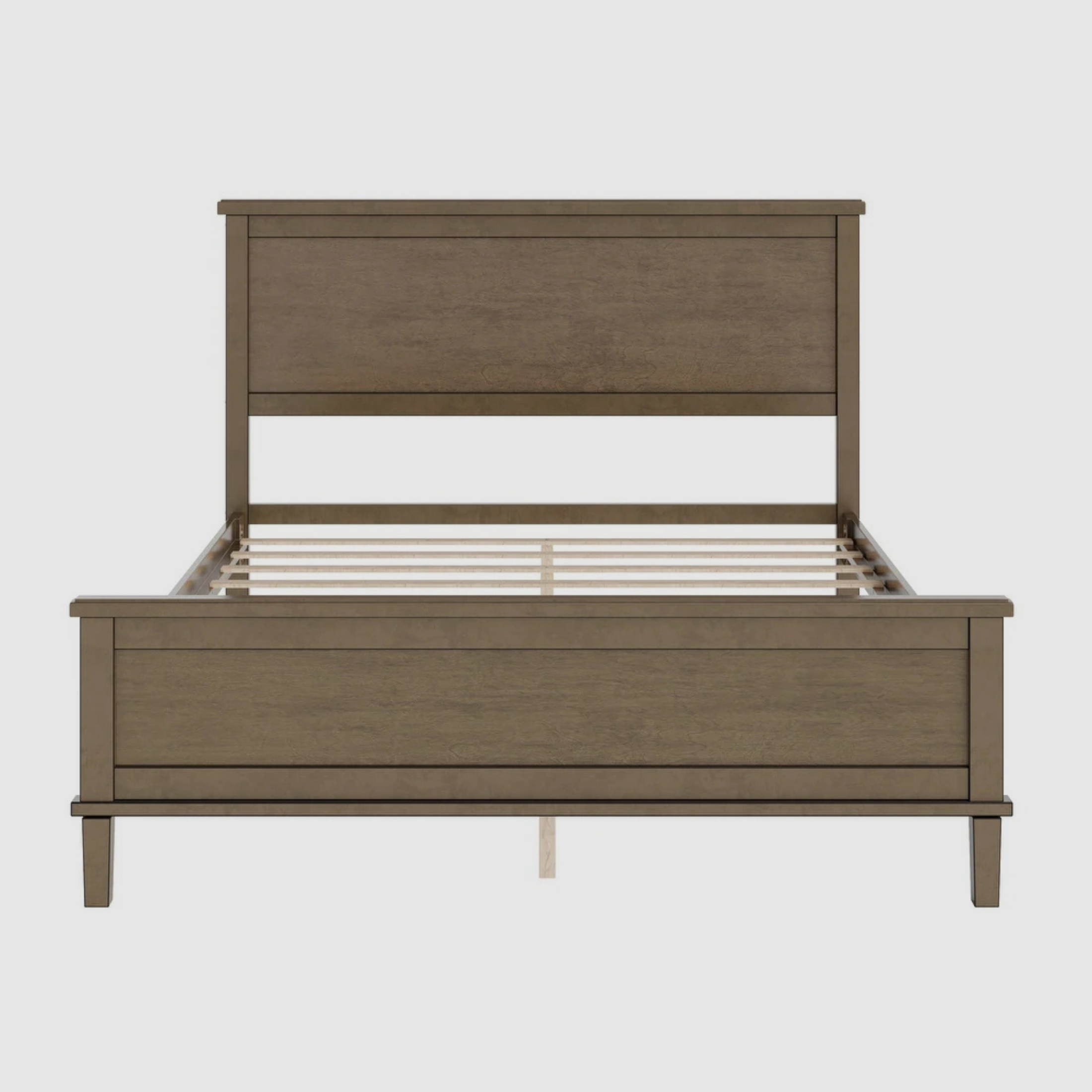 Mira Panel Bed – Dust Oak Mist