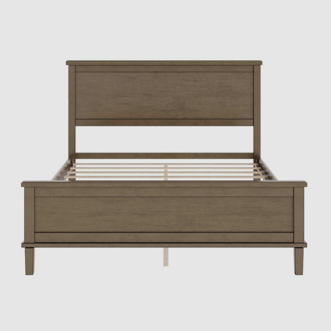 Mira Panel Bed – Dust Oak Mist