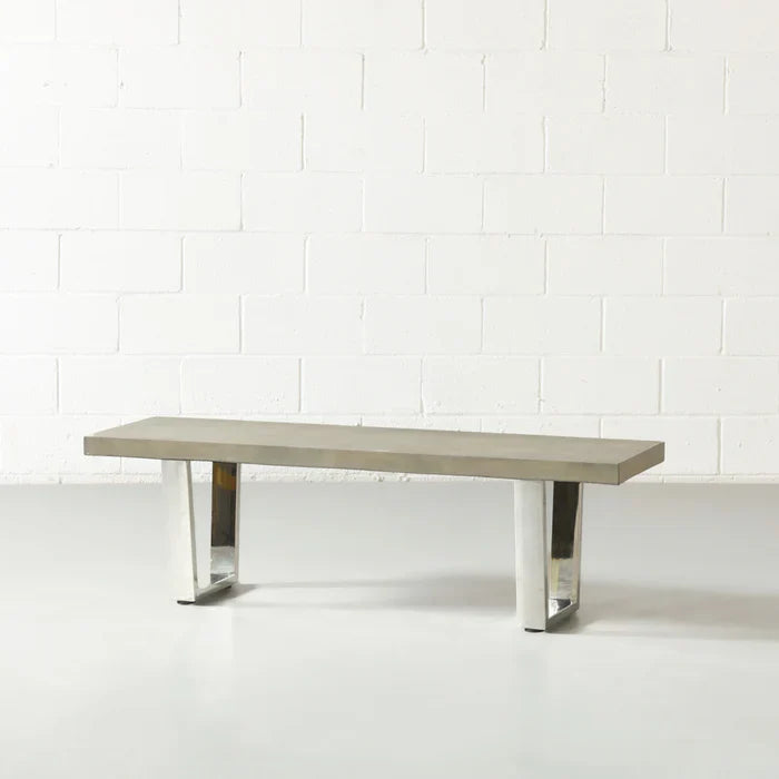 Verona Concrete Bench – Rugged Elegance with a Modern Edge