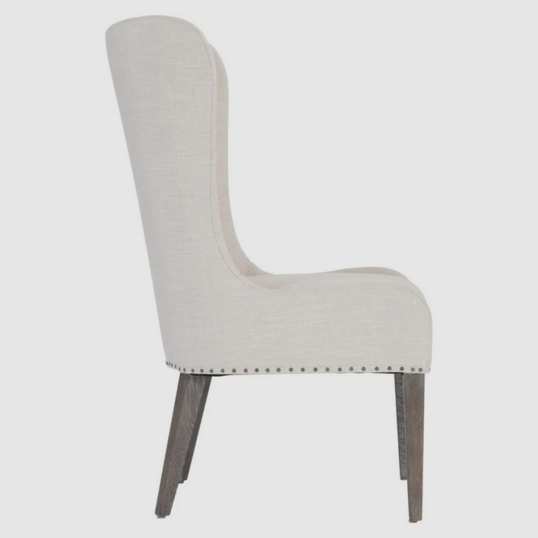 ASTOR Linen Dining Chair – Refined Comfort in Soft Ivory