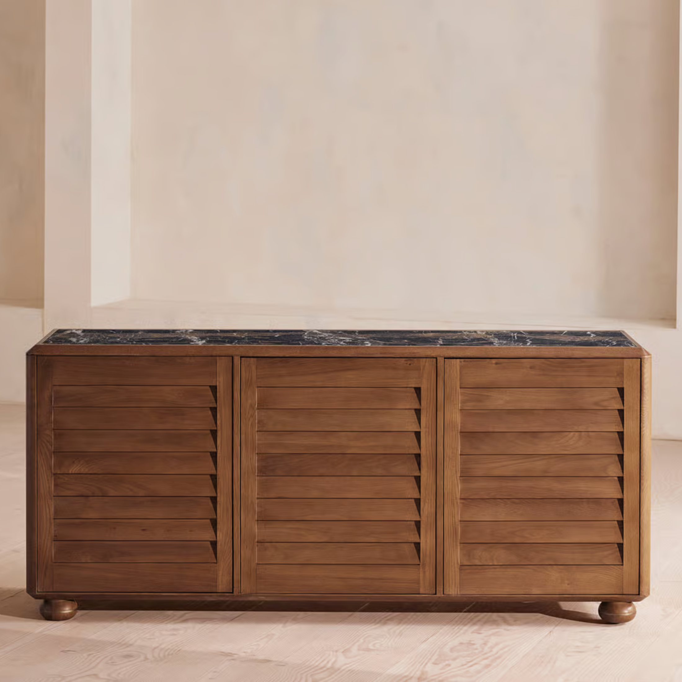 LOMIA Sideboard – Refined Warmth with Natural Contrast