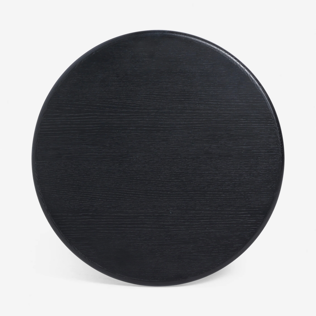 NERO Side Table – Bold Sculpture in Blackened Ash