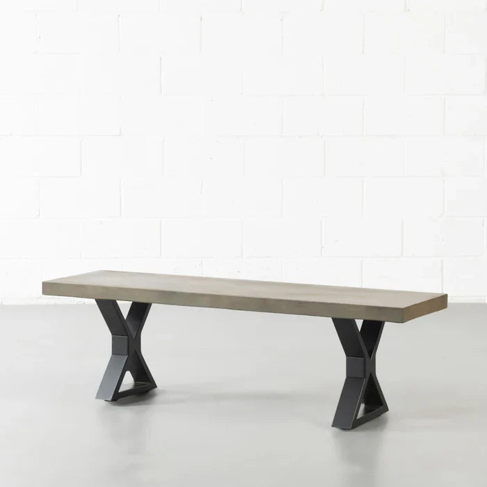 Verona Concrete Bench – Industrial Strength with Artistic Soul