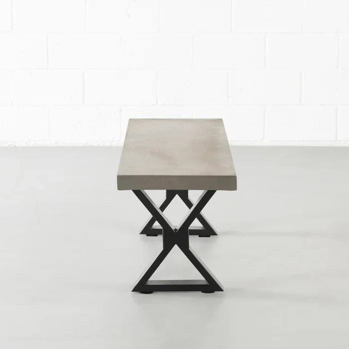 Verona Concrete Bench – Industrial Strength with Artistic Soul