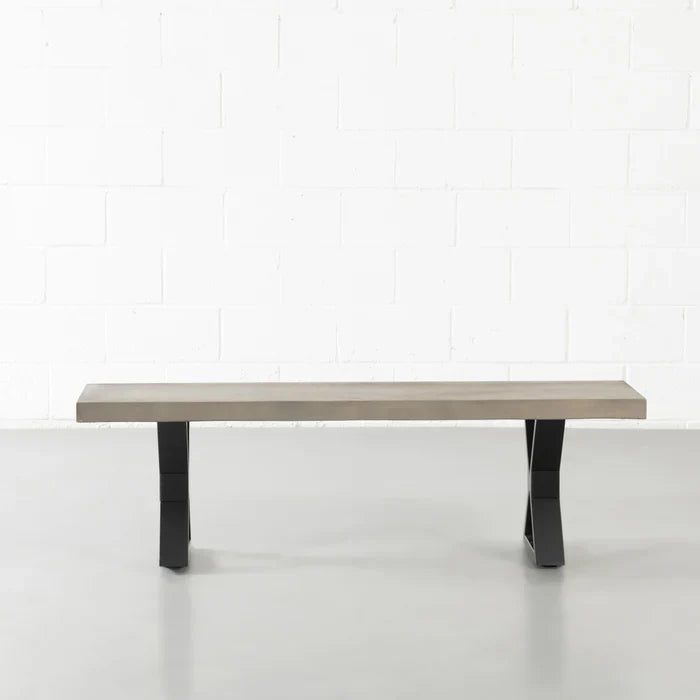 Verona Concrete Bench – Industrial Strength with Artistic Soul