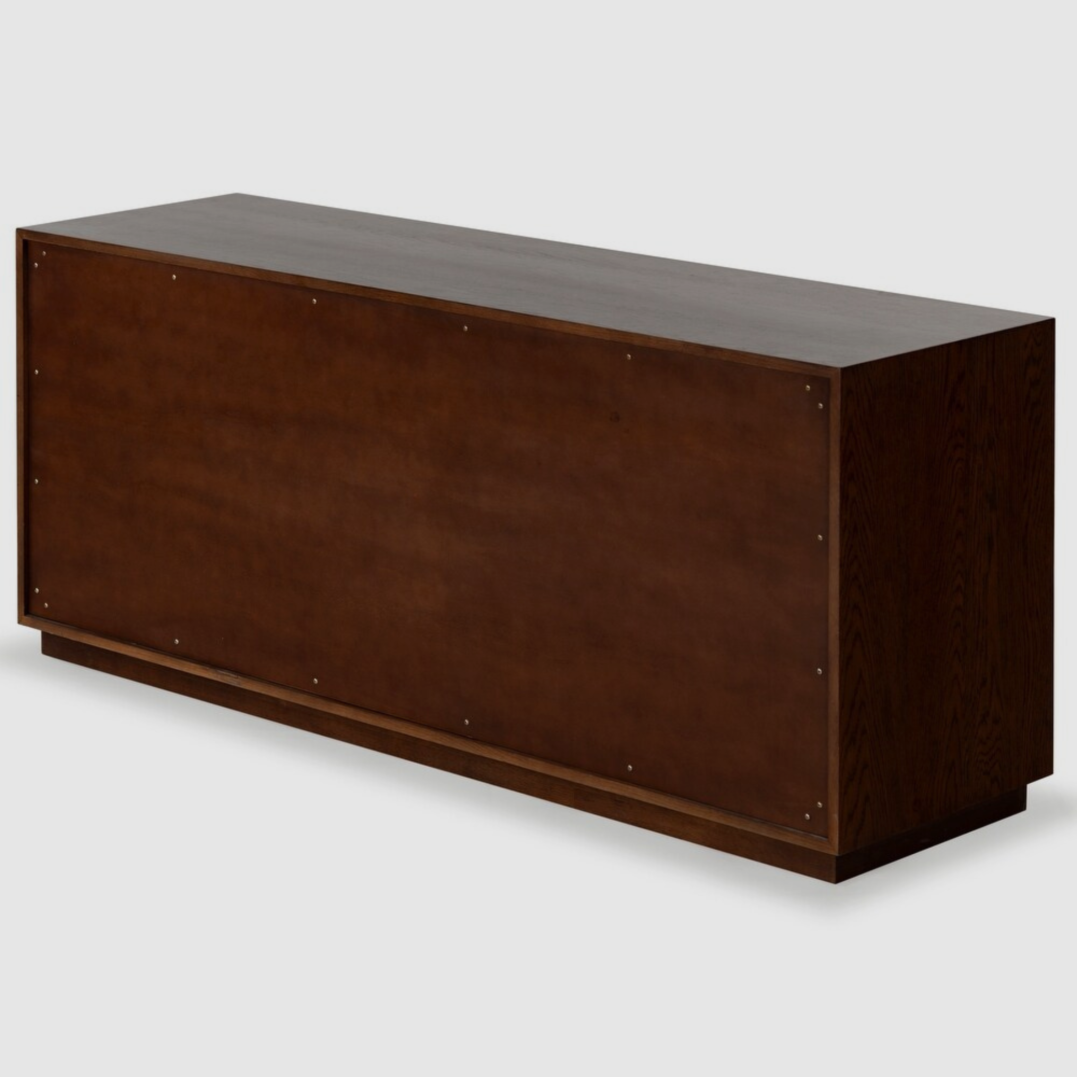 Eros Sideboard – Sculpted Symmetry in Bold Brown