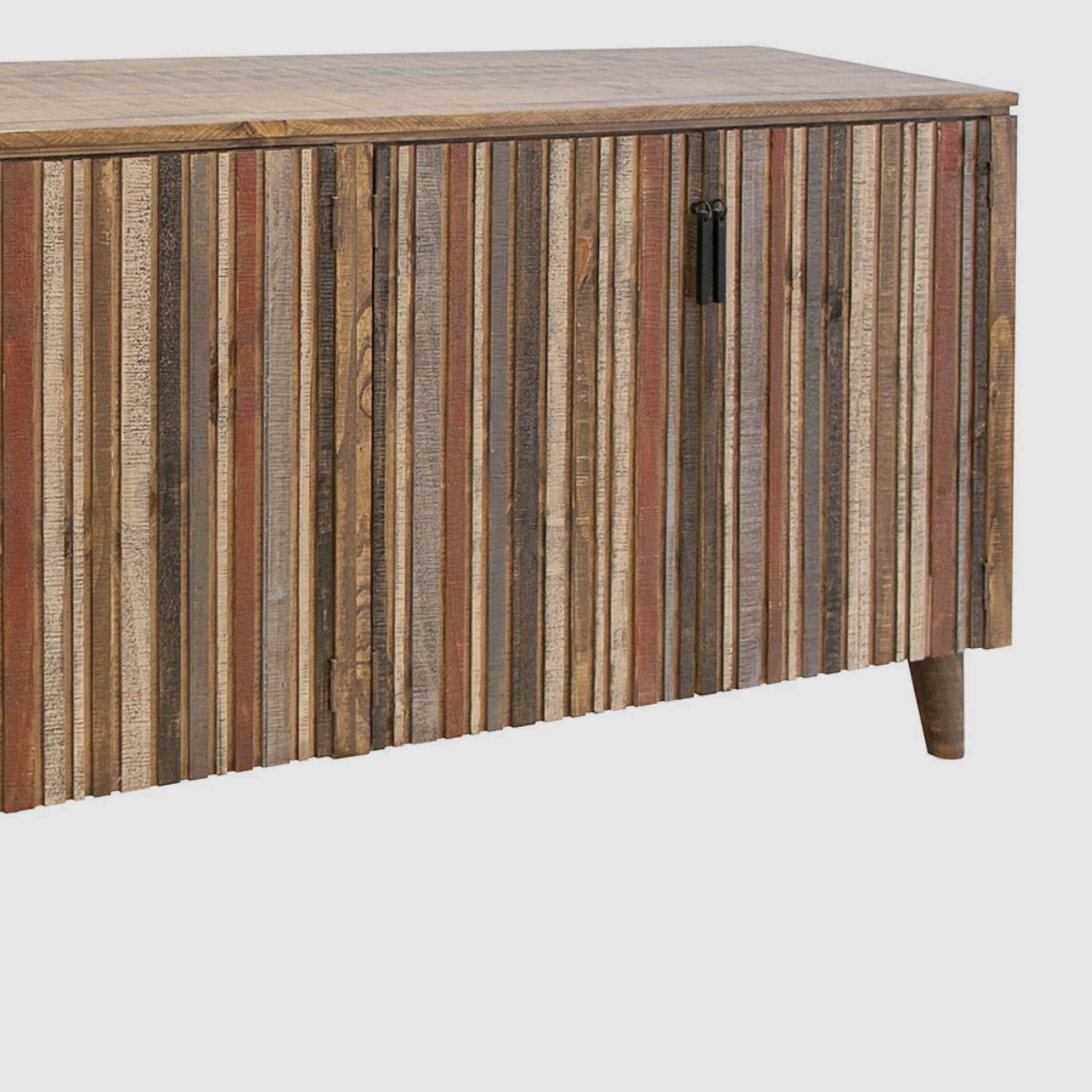 SOLANO Sideboard – Striped Rhythm in Reclaimed Wood