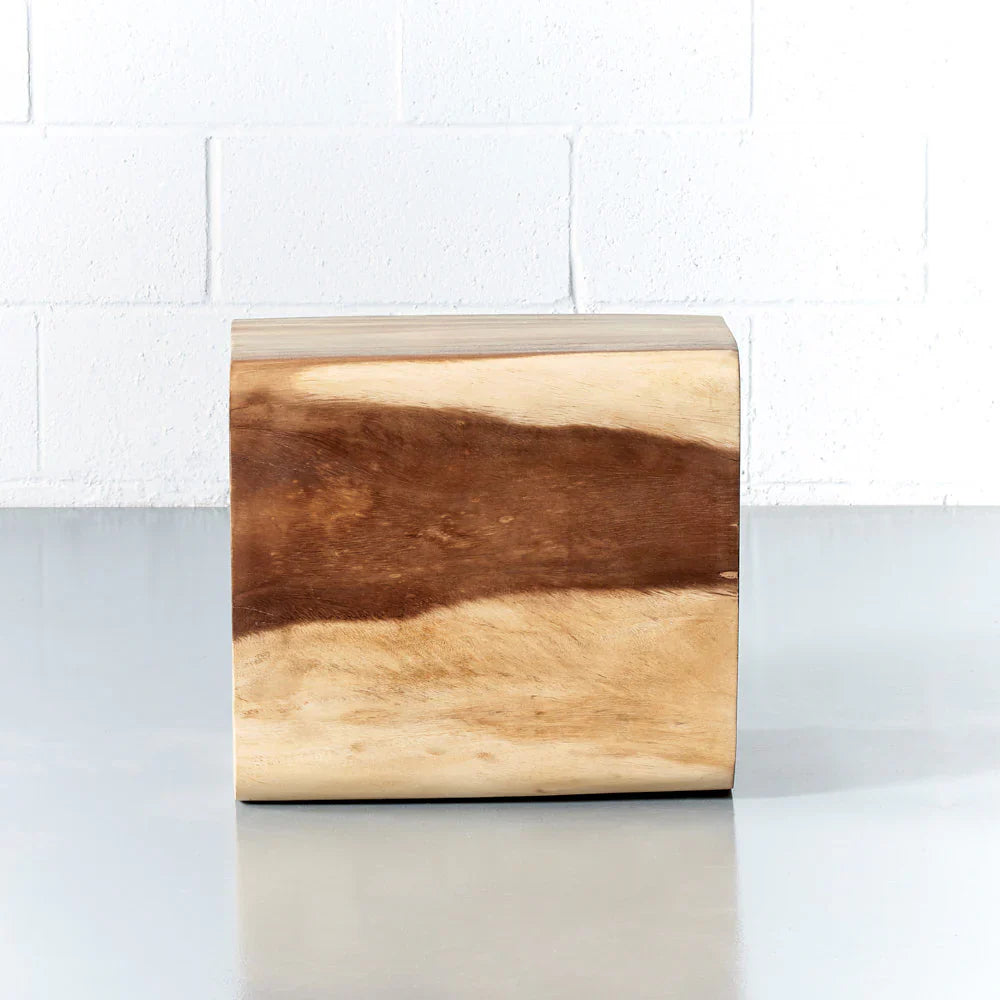 CUBE – Suar Wood Nightstand