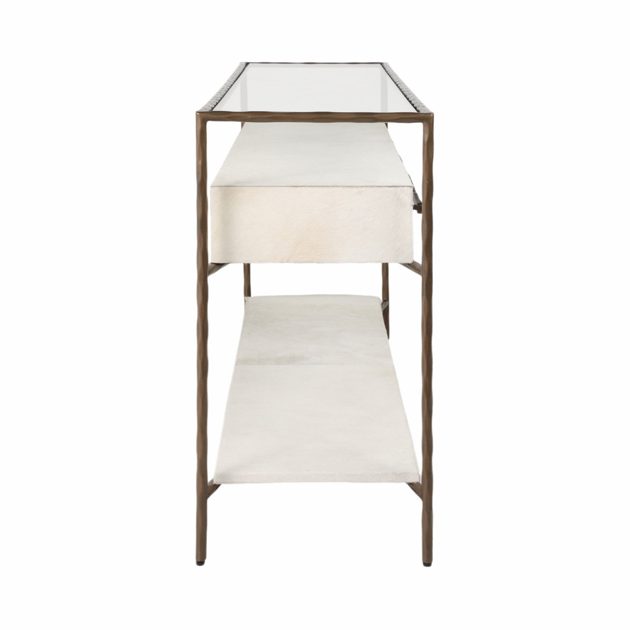 Azamara Real Hide Console Table