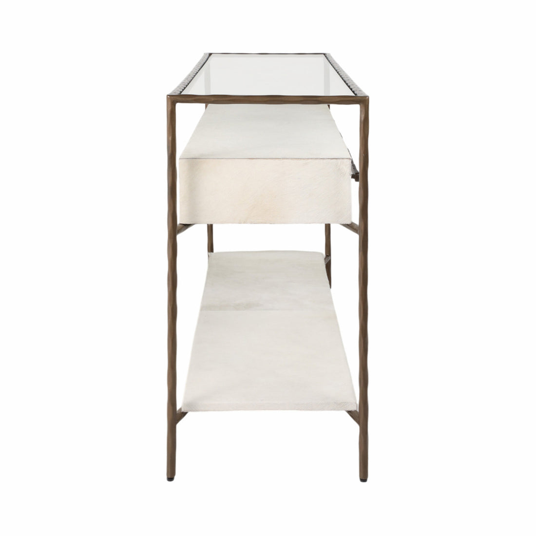 Azamara Real Hide Console Table