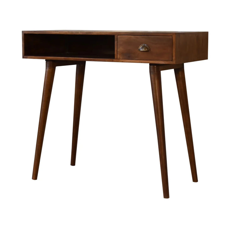 Chestnut Wave Writing Desk