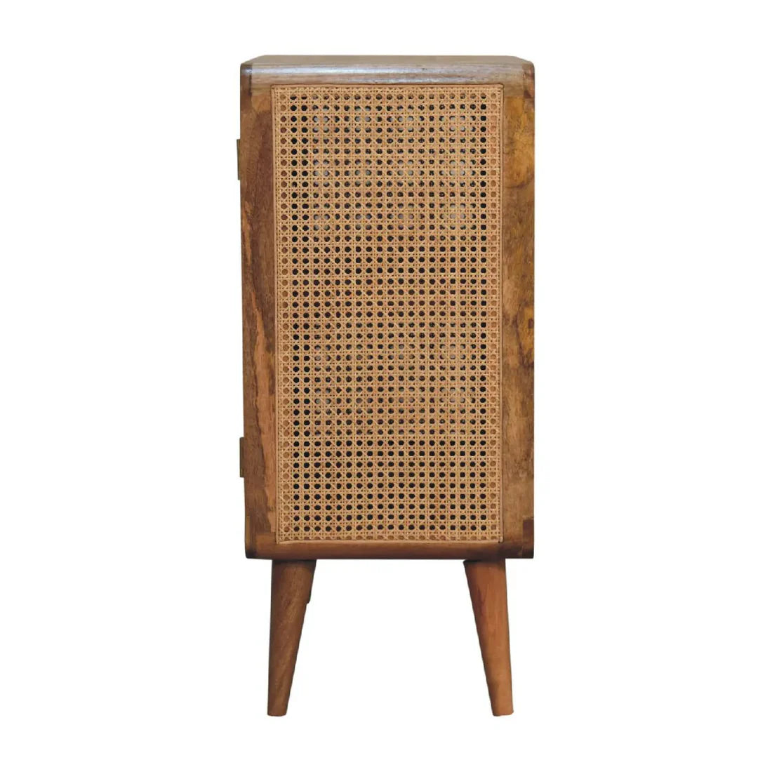 Larrisa Woven Storage Cabinet