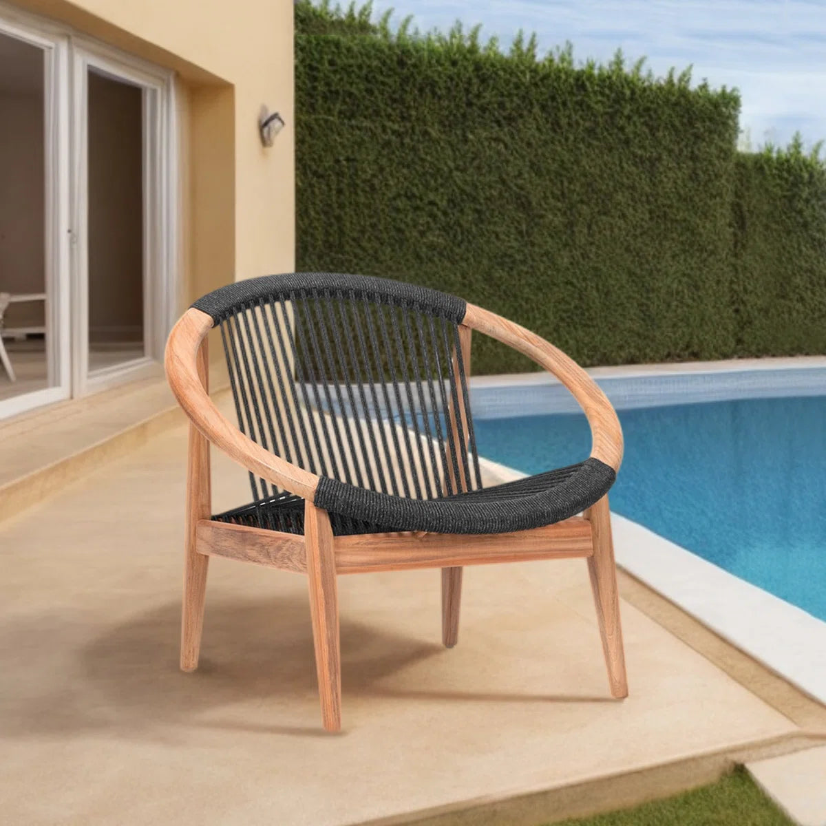 Mikaylynn Outdoor Lounge Chair