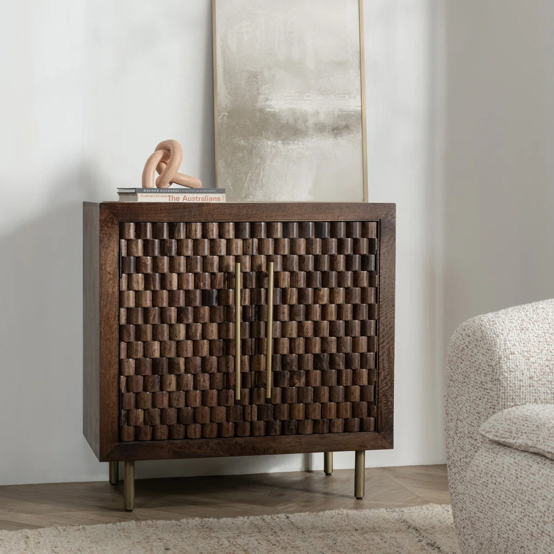 Norwood Mango Wood Cabinet