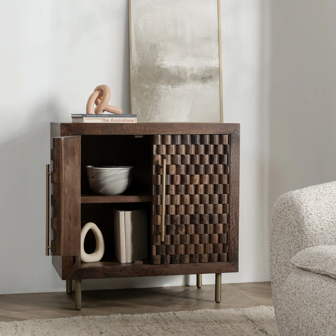 Norwood Mango Wood Cabinet
