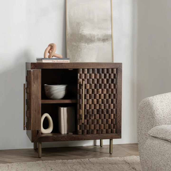 Norwood Mango Wood Cabinet