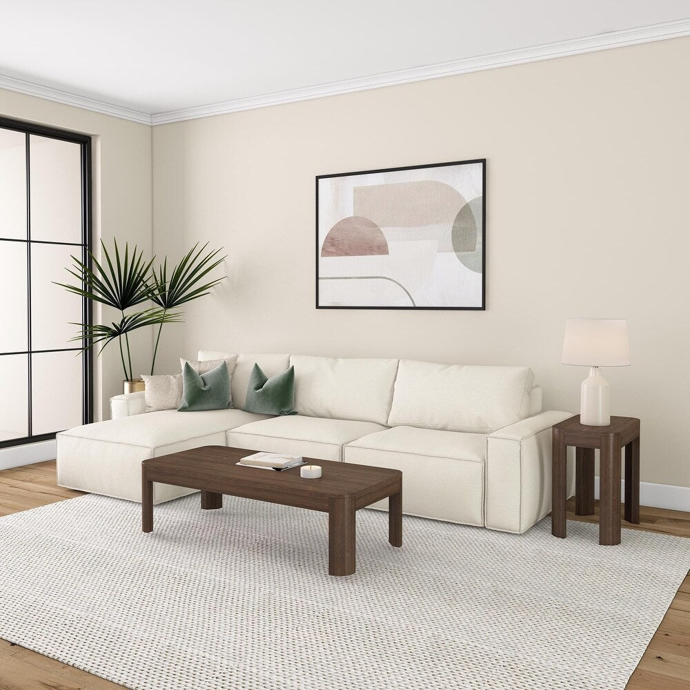 Contour Rectangular Side Table