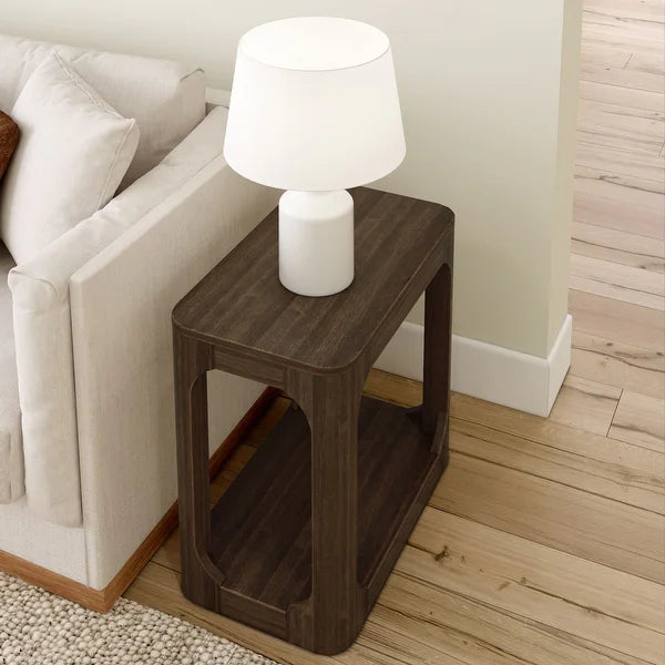 Forma Dark Rectangular Side Table
