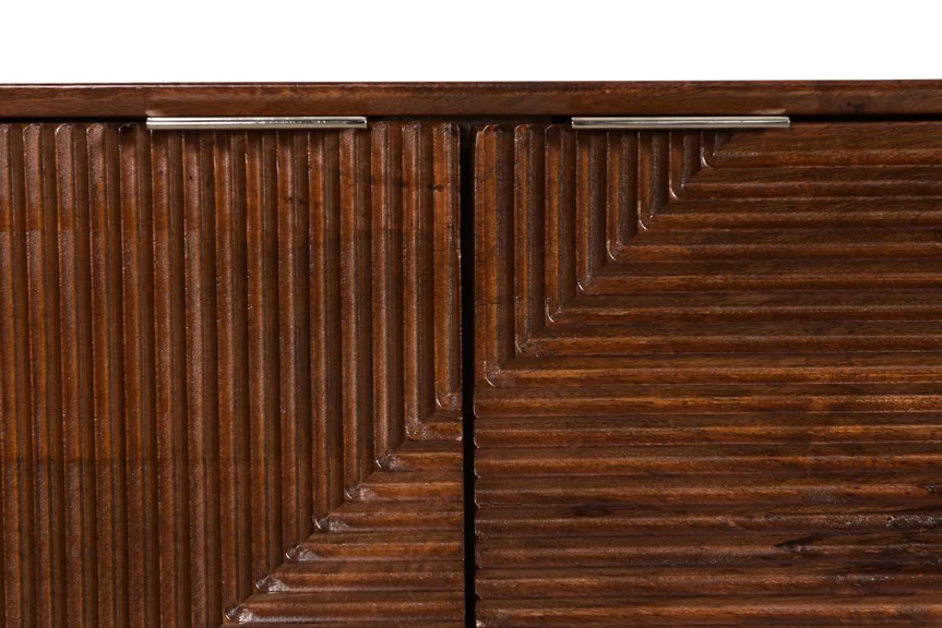Zayn Fluted Wooden Sideboard