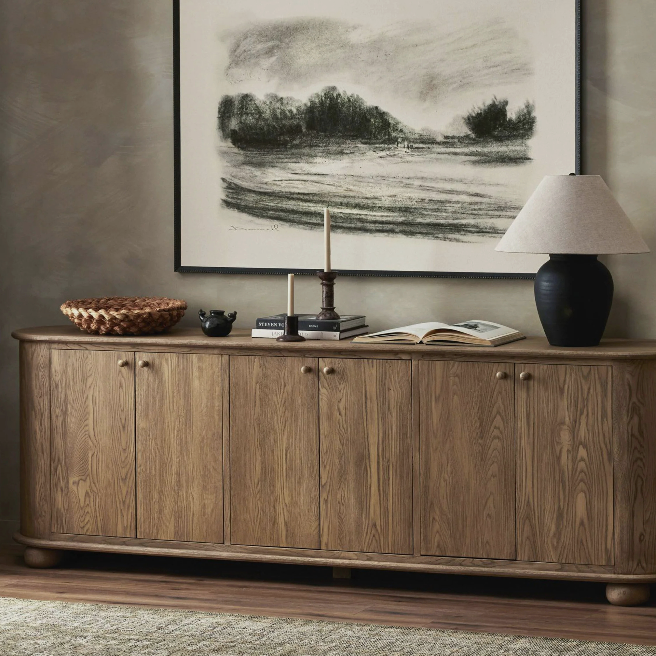 NOVA Sideboard – Soft Edges in Natural Harmony