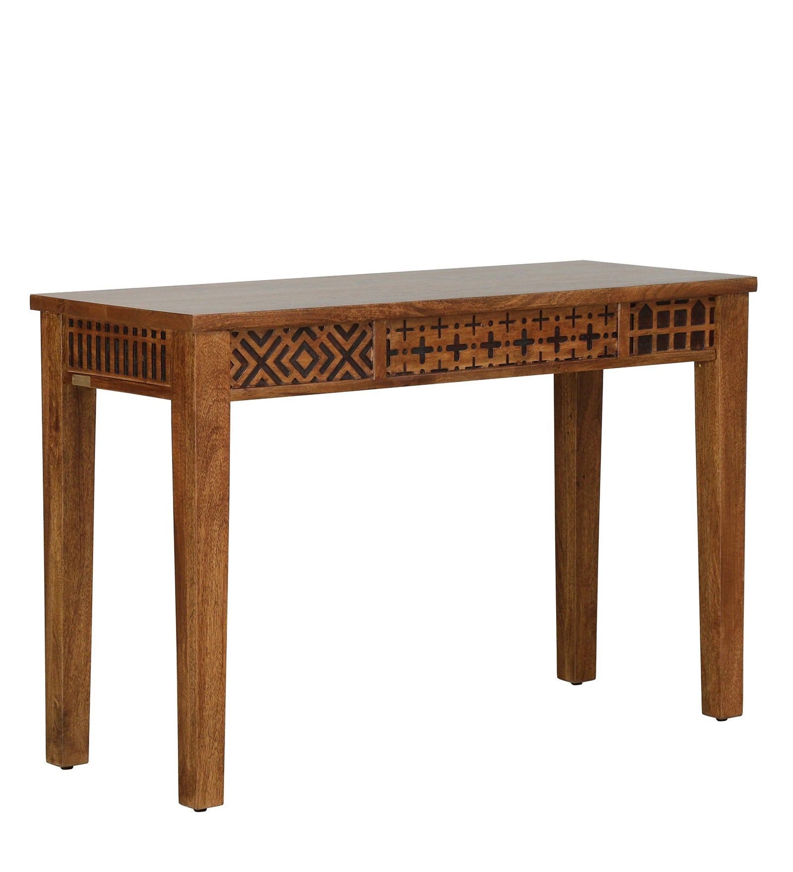 Solid Wood Console Table – Provincial Teak Finish